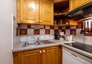Wifi, 200m from ski slopes, fitness, sauna, parking, tv, ski locker, 36m², Val Cenis