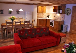 Wifi, 50m from resort center, fitness, swimming pool, sauna, hammam, balcony, parking, tv