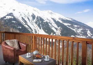 Wifi, ski-in/ski-out & foot of the slopes, fitness, swimming pool, tv, ski locker, 30m²