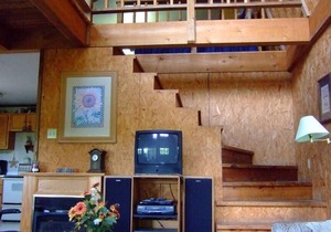 Windchimes Cabin-Seasonal View of Ouachita River