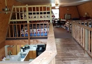 Windchimes Cabin-Seasonal View of Ouachita River