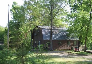 Windchimes Cabin-Seasonal View of Ouachita River