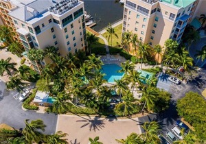 Wine Down Condo at Burnt Store Marina in Punta Gorda, Florida.