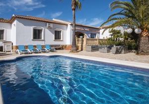 Wonderful and comfortable villa in Javea, Costa Blanca, Spain with private pool for 6 persons
