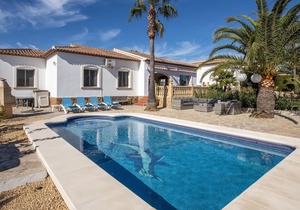 Wonderful and comfortable villa in Javea, Costa Blanca, Spain with private pool for 6 persons