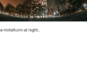 Wow Aussicht- Suite XXI - Hotelturm Augsburg