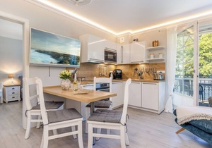 Your 5-star apartment in the Villa Strandblick with 2 bedrooms offers space