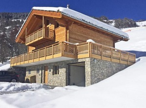 Terrace Fireplace Stove Ski Locker Thyon | Heremence