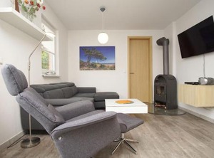 Ferienwohnung Wald Fewo Balkon Gartennutzung Saunanutzung | Glowe