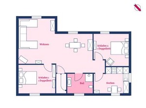 Hüs Waalnöd Wohnung | Wyk auf Foehr