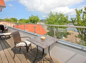 Hafenresidenz Fewo Balkon Meerblick | Lauterbach