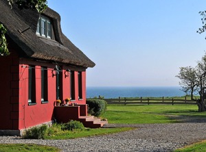 Küstenhof Kap Arkona Ferienwohnung Sonnenuntergang | Putgarten
