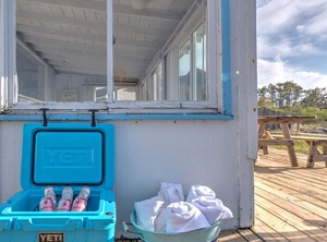 Renovated Bayside Sunroom Deck | Westhampton Beach