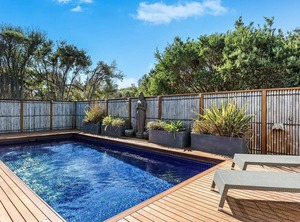 Ocean Luxe Retreat Tennis Court Fireplace Beach | St. Andrews Beach