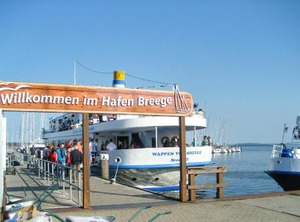 Villa Seeschwalbe Fewo Balkon Meerblick | Breege