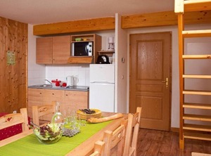Ski Slopes Swimming Terrace Locker | La Feclaz