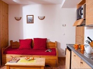 Ski Slopes Swimming Terrace Locker | La Feclaz