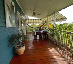 Bungalow Chambres À Bouillante La Plage Avec Vue Sur Mer Jardin Aménagé Et 