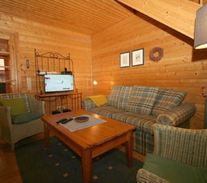 Holzblockhaus Naturerlebnisdorf Blauvogel 