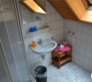 Shower Wc Guesthouse Tagescafe Eckenfels 
