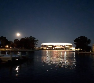 The Optus Stadium 