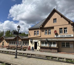 Historischer Bahnhof Drei Annen Hohne Harz Persons 