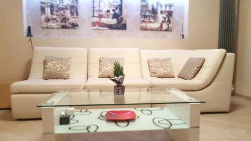 Dnipro Apartment | Люкс с джакузи в Мост Сити, вид на реку, 20 этаж, терасса Новый дом