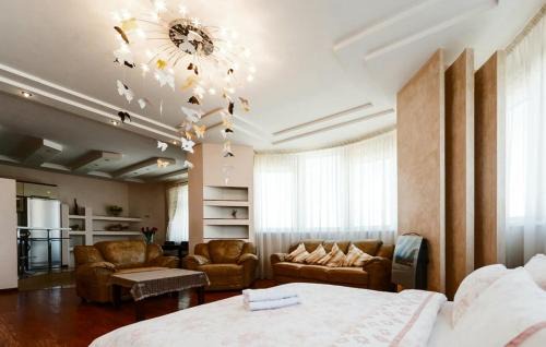 Obolon' Apartment | Роскошная 3к квартира 135м2 на набережной. Минская