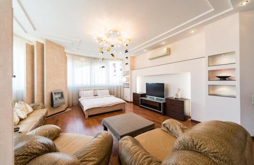 Obolon' Apartment | Роскошная 3к квартира 135м2 на набережной. Минская