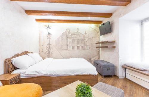 Lviv City Center Apartment | Сучасна квартира на Площі Ринок 3 після ремонту у місті Львові самий центер