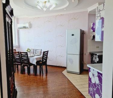 Aktau Apartment | Трехкомнатные апартаменты в ЖК "Оазис"с шикарным видом на Каспийское море