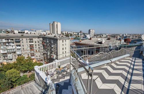 Petrovskoye Apartment | Уникальный двухуровневый пентхаус с террасой (центр)