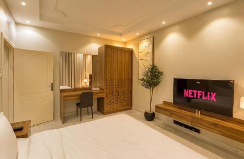 Riyadh Apartment | استيديو فاخر ديمورا غرفة نوم ودورة مياة