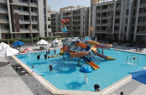 Borg el Arab Apartment | الساحل الشمالي كمباوند جراند هيلز شاليه ارضى مكيف بجنينة North coast