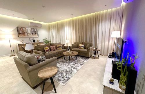 Riyadh Apartment | شقة فاخرة بثلاث غرف نوم بالنرجس