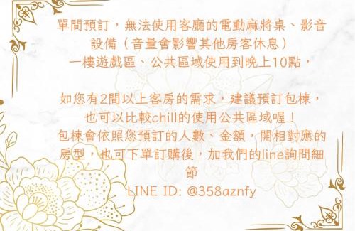 Hualien City Centre House | 旅人之宿Traveler Inn依預定人數開放房間數