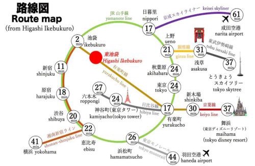 Higashiikebukuro Apartment | 池袋駅まで徒歩15分 畳の家