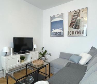 Srodmiescie Apartment | 08 Gdynia Centrum - Apartament Mieszkanie dla 6 os