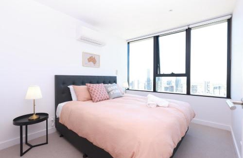 Docklands Apartment | 09D 2Bedroom Apt nr Yara river w Ocean view Free parking