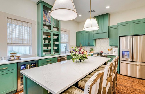 Brenham House | 1/2 Mi to Downtown Shops: Brenham Home w/Fire Pit