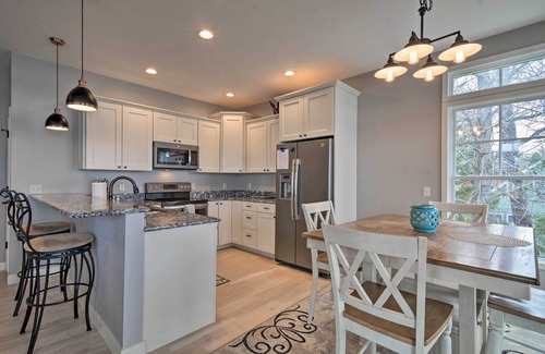 Cadillac Cottage | 1/2 Mi to White Pine Trail: Lakefront Home w/Dock
