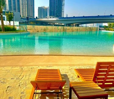 Dubai Apartment | 1 Bed With Private Beach Access In Dubai Creek Harbour