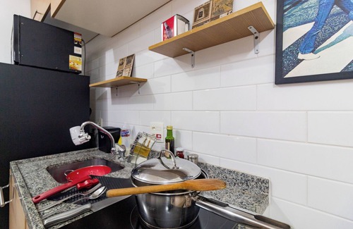 Santo Amaro Apartment | 1 Bedroom Apartment, A/C, Wi-Fi, Great Location in the South Zone of São Paulo