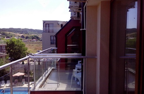 Sozopol Apartment | 1-bedroom apartment with sea/pool view near the beach in Sozopol, hotel Onegin