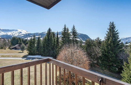 Le Planellet Apartment | 1-bedroom apartment with parking and elevator near the slopes in Megève