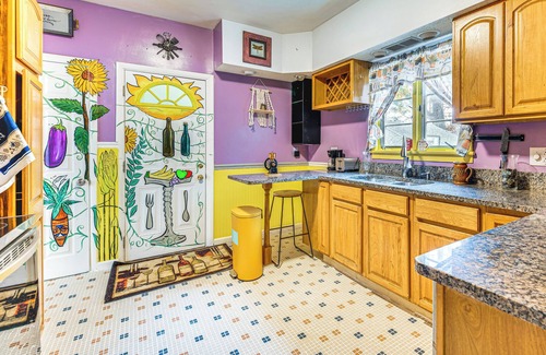 Binghamton House | 1 Mi to Dtwn: Colorful Binghamton Home