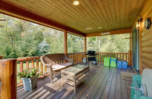 Port Austin House | 1 Mi to Public Beach Port Austin Cabin with Hot Tub