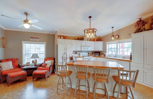 Mears Cottage | 1 Mi to Silver Lake Sand Dunes: Family Gem w/Yard