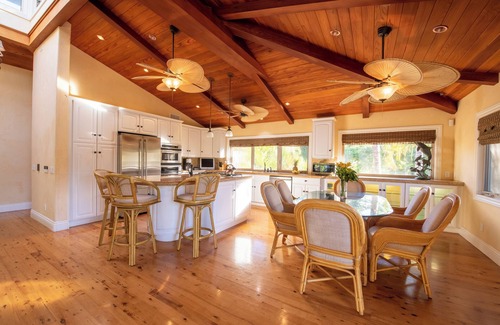 Wainiha House | 1 Min Walk to Sandy Barrier Reef-Protected Soft Beach 4br 4ba