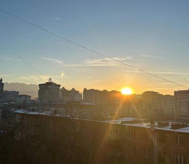 Bishkek Apartment | 1-room apart. 21 on Usenbaeva 52 near Eurasia shopping center